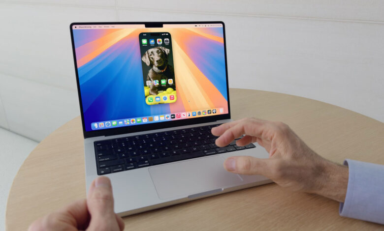 آپدیت macOS 15 Sequoia رسما معرفی شد: قابلیت iPhone Mirroring