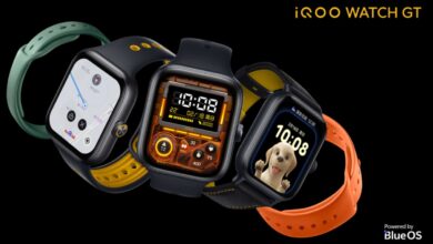 ساعت هوشمند iQOO Watch GT با نمایشگر 1.85 اینچی و پشتیبانی از eSIM رسماً معرفی شد